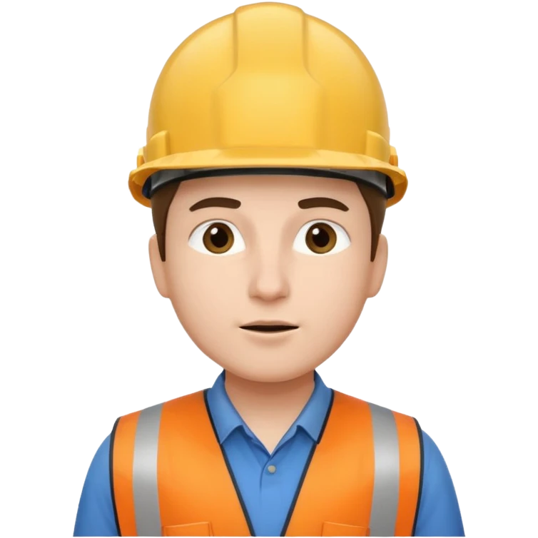 engineer looking up emoji