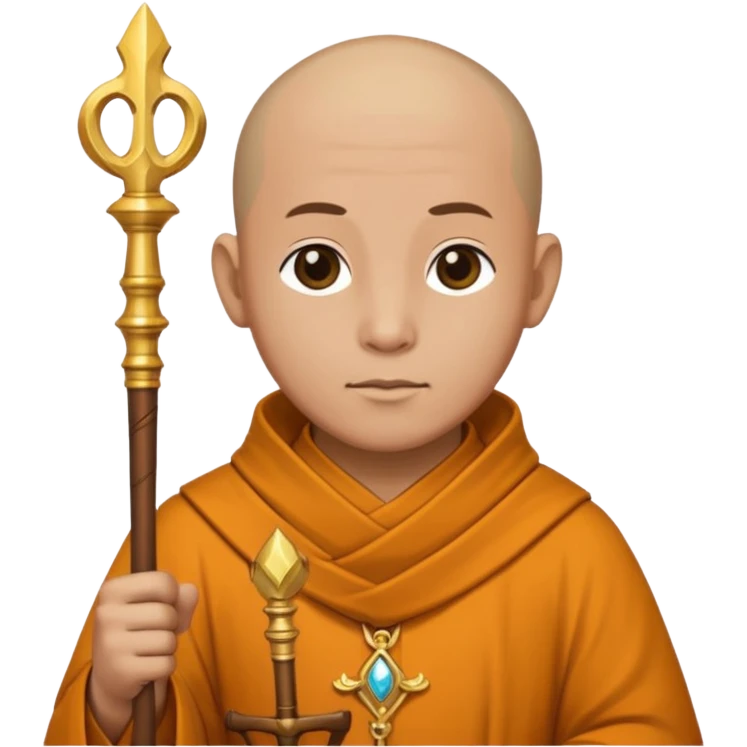 monk scepter emoji