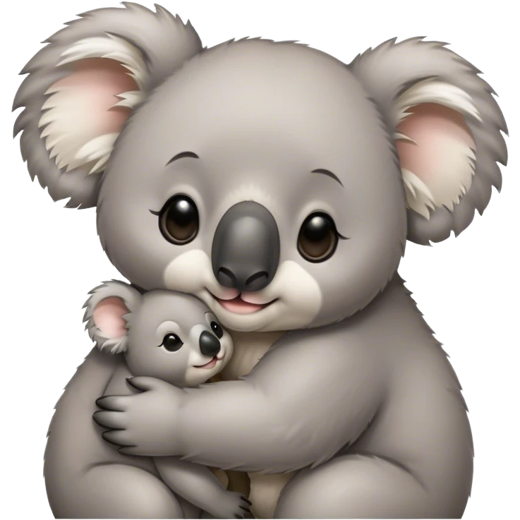Koala kiss emoji