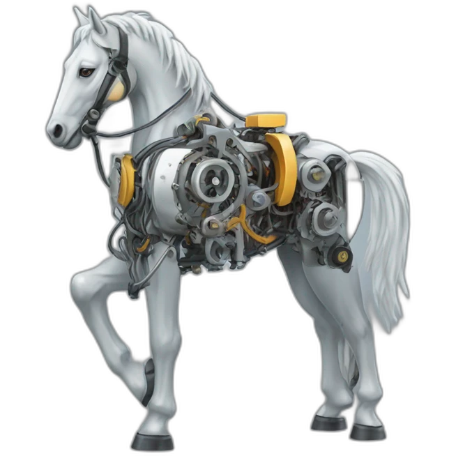 Mechanical Engineering horse emoji