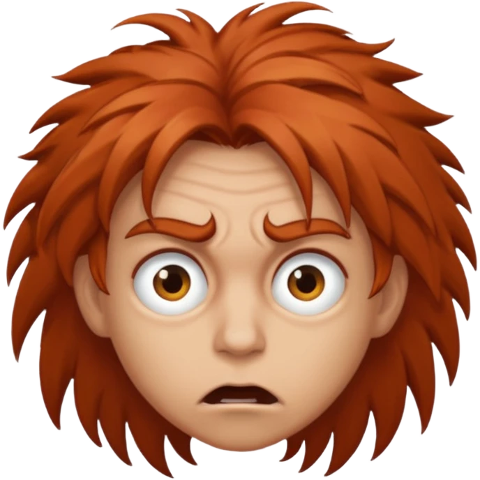 Mad person redish emoji