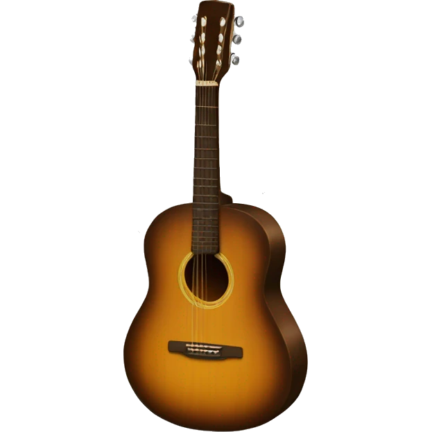 Acoustic guitar  emoji