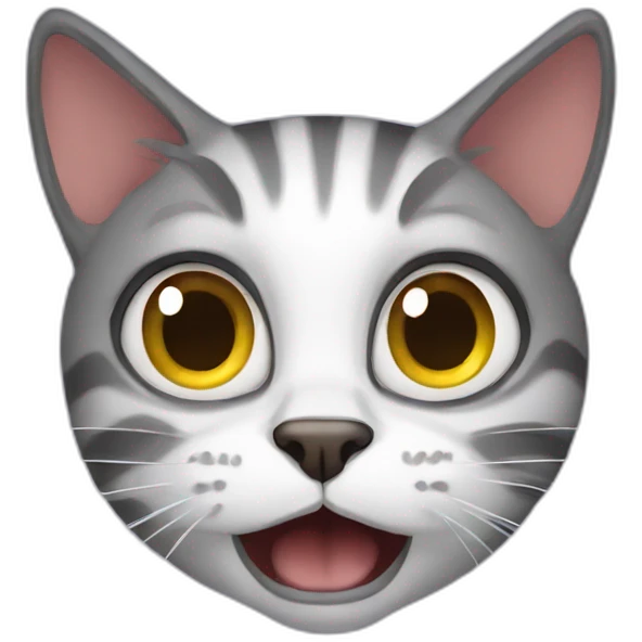 cat scared emoji