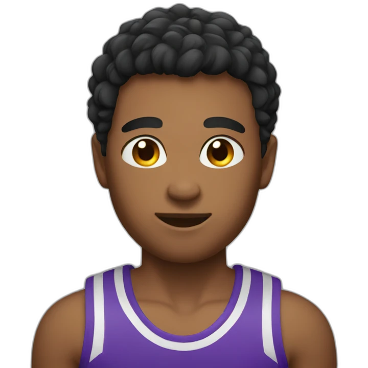 Athletic gay boy emoji