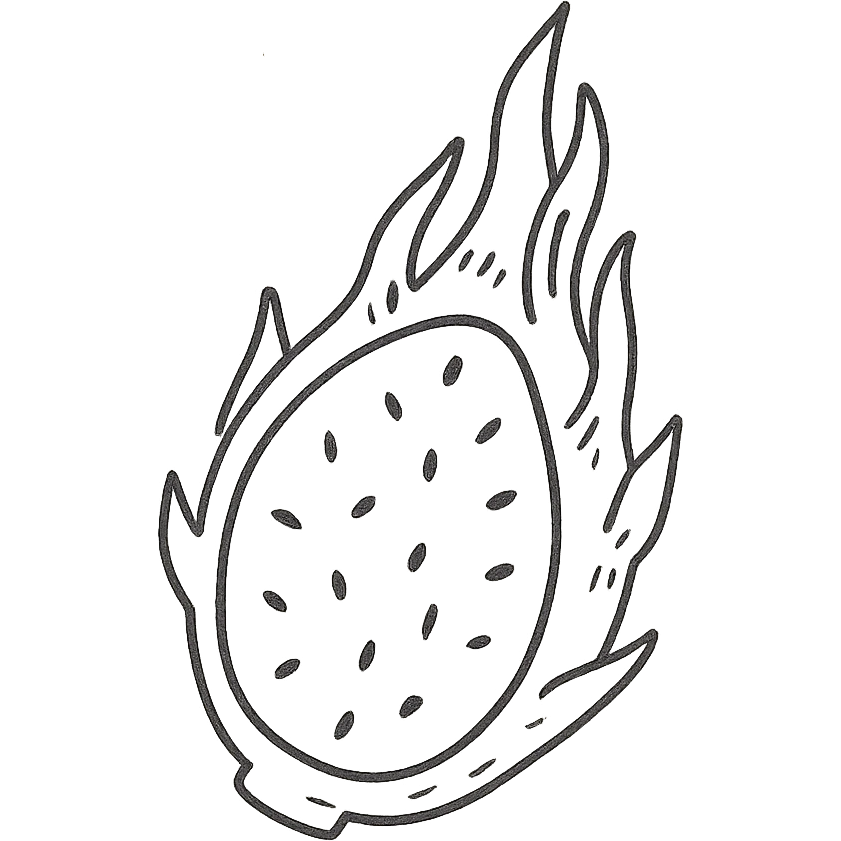 dragonfruit emoji