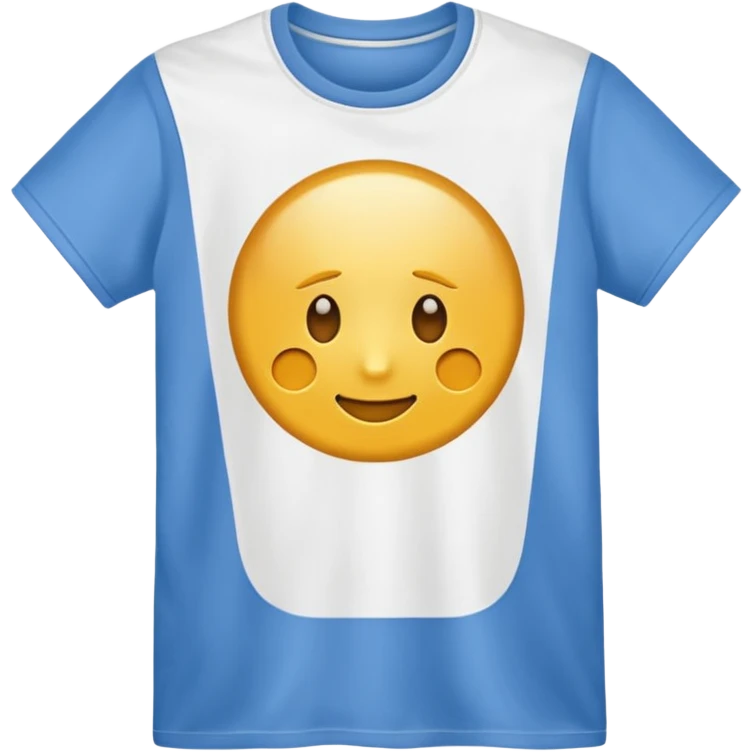 gold and white T Shirt  emoji