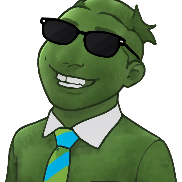 A person being high emoji