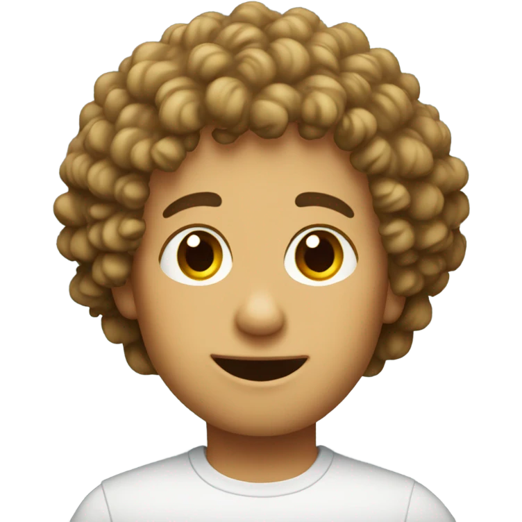 lil will with a perm emoji