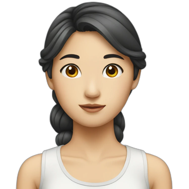 asian girl emoji
