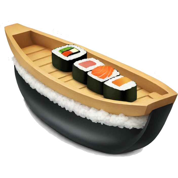sushi boat emoji