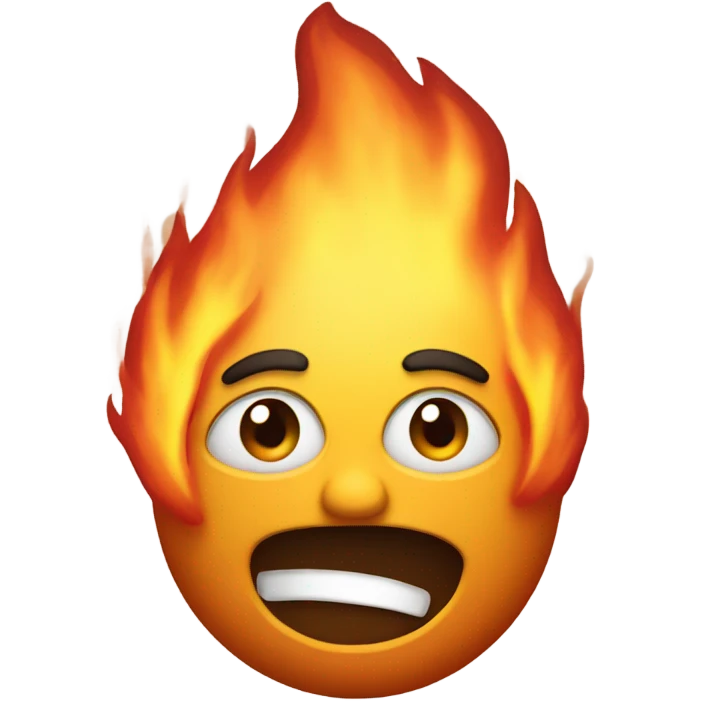 on fire emoji
