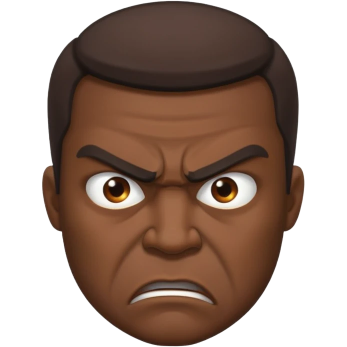 Angry man emoji