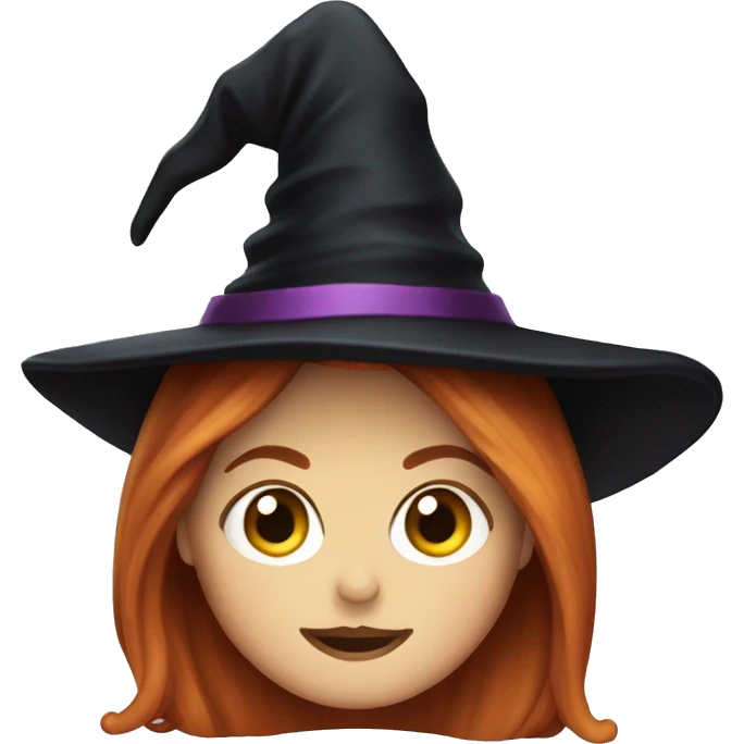 Isla Fisher witch hat emoji