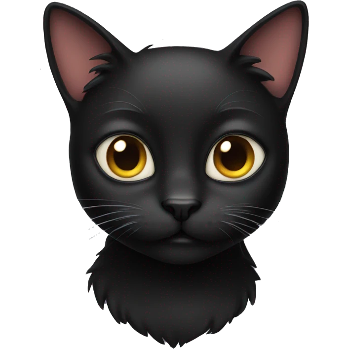 Black cat emoji
