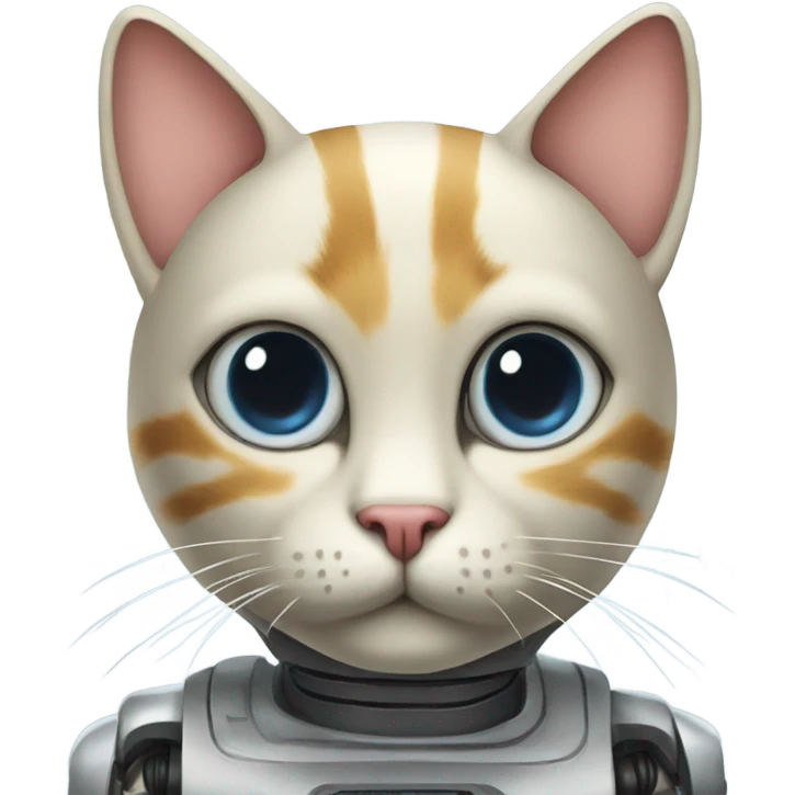 Robot cat emoji