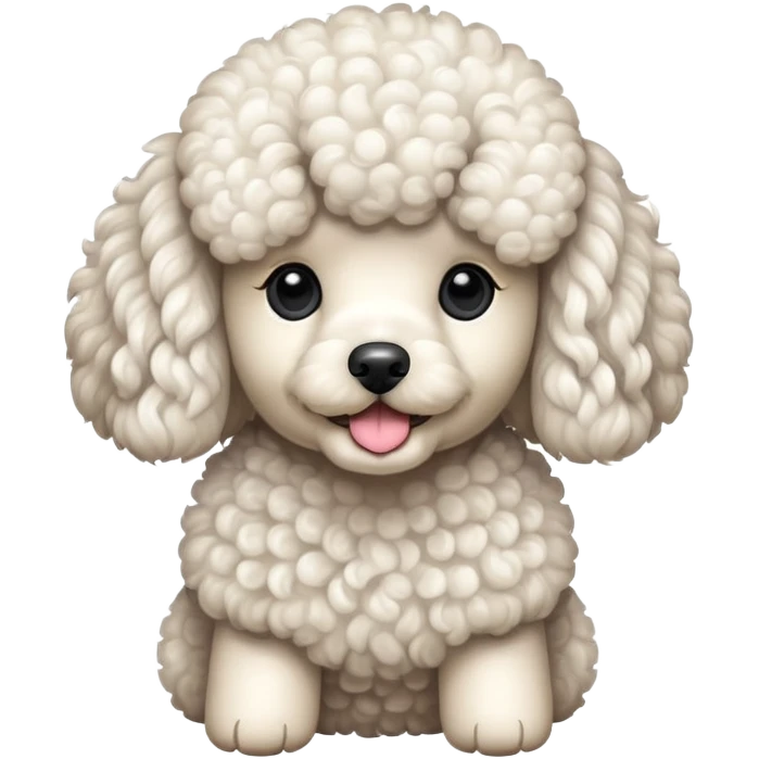 Poodle  emoji