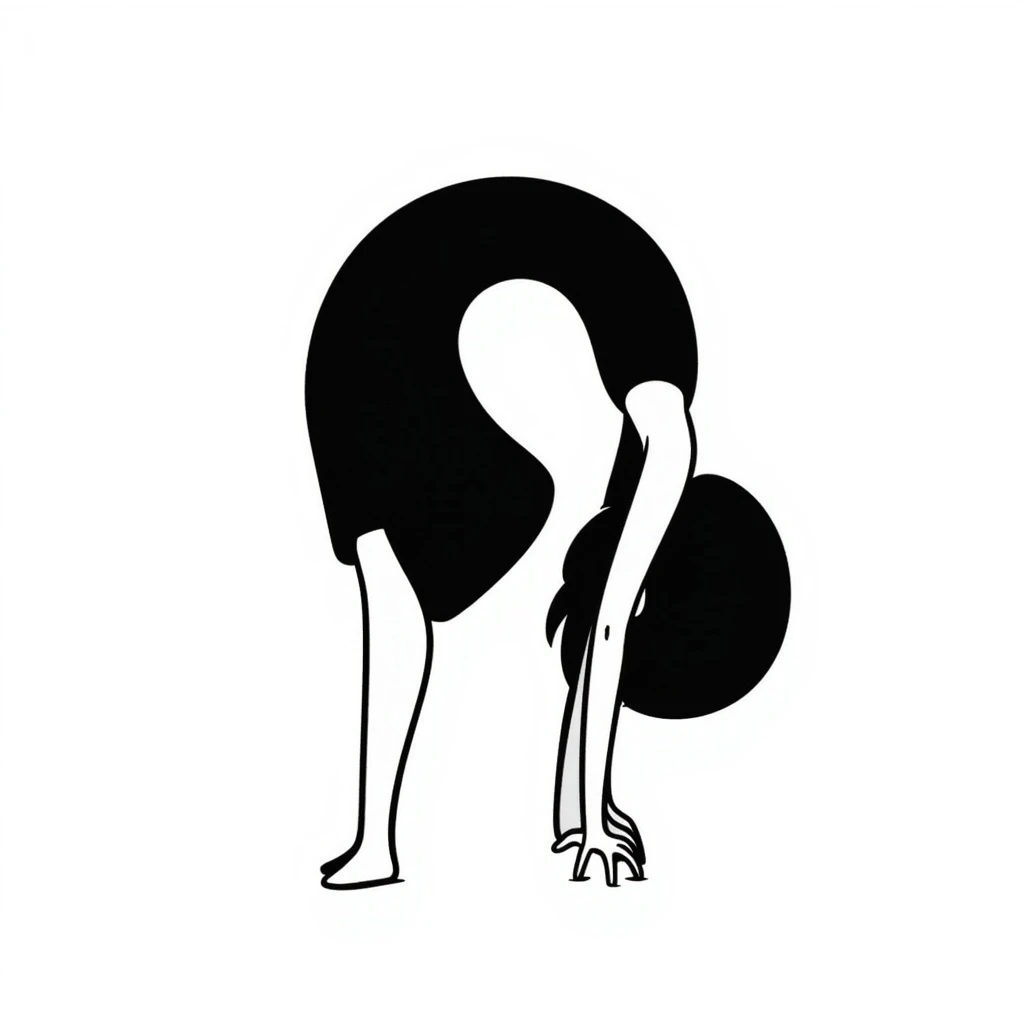 bending woman, Bendy cartoon style emoji