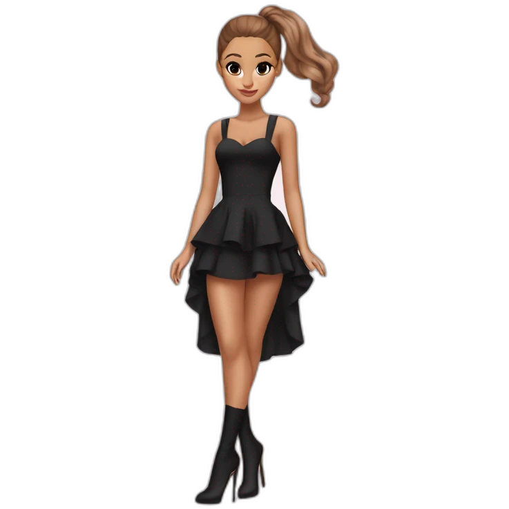 Ariana-grande-catwalk emoji