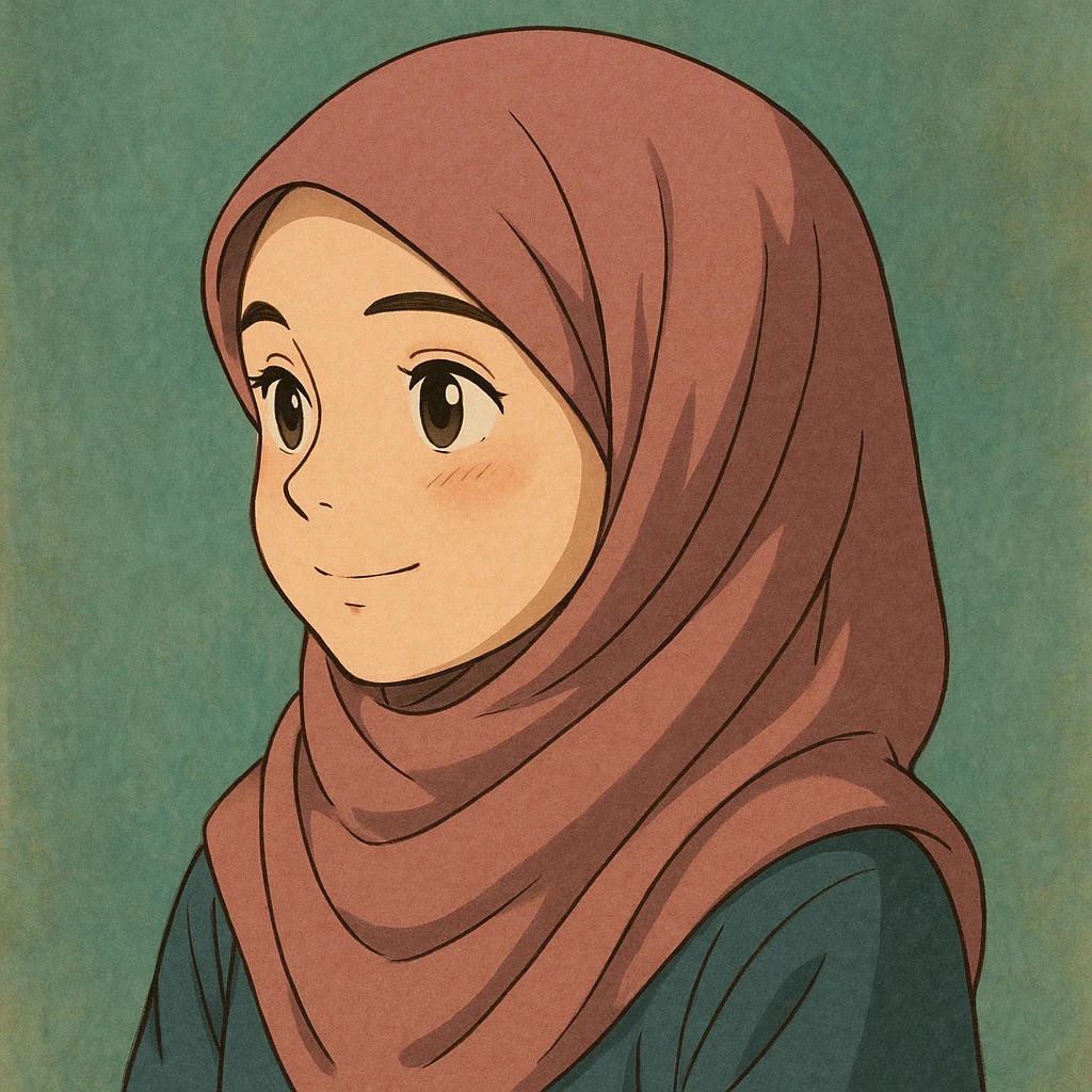 Profile picture muslim girl emoji