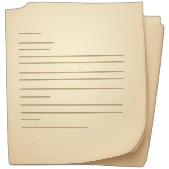 document emoji