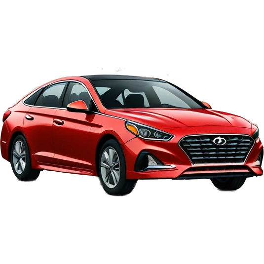 red hyundai sonata emoji