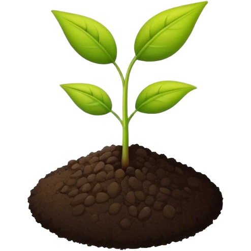 planted seed emoji