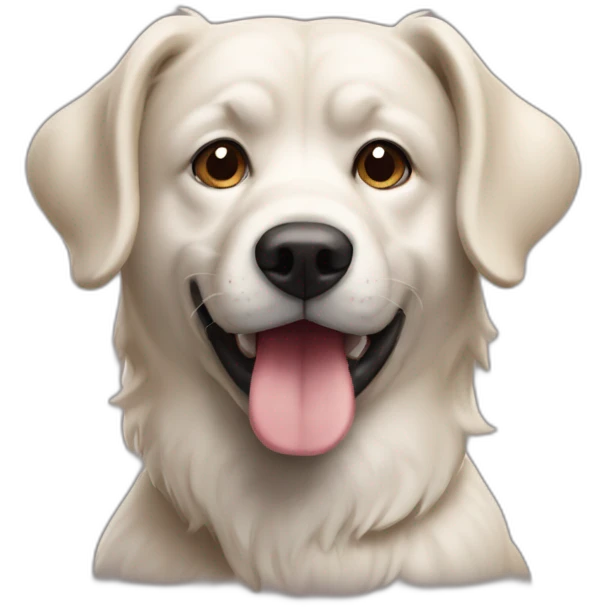 Un chien qui fait caca emoji