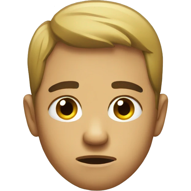 Disappointed emoji