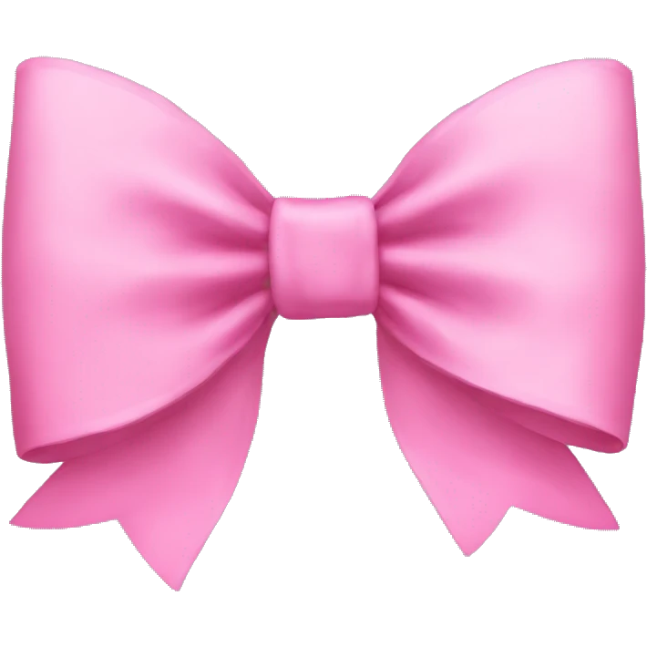 Pink bow  emoji