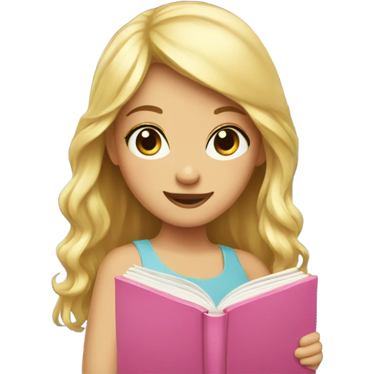 girly book emoji