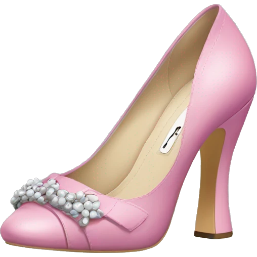 Miu miu shoe ios style emoji