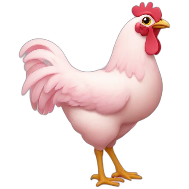 pink chiken emoji