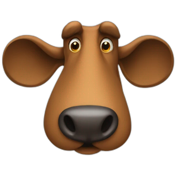 big-nose emoji