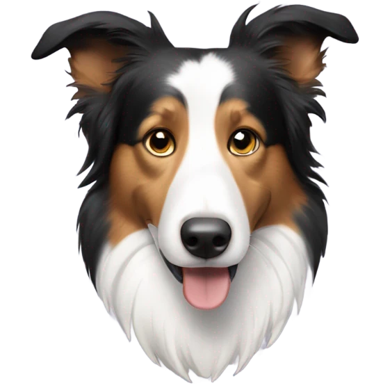 Boarder collie emoji