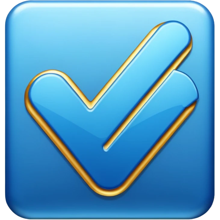 Create a instagram verified blue tick and make boundary zigzag emoji