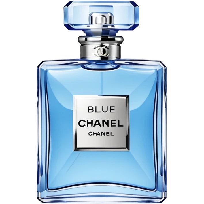 Create perfume emoji for blue de Chanel and jpg emoji