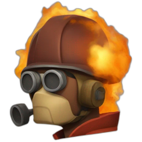 Pyro from Team fortress 2 emoji
