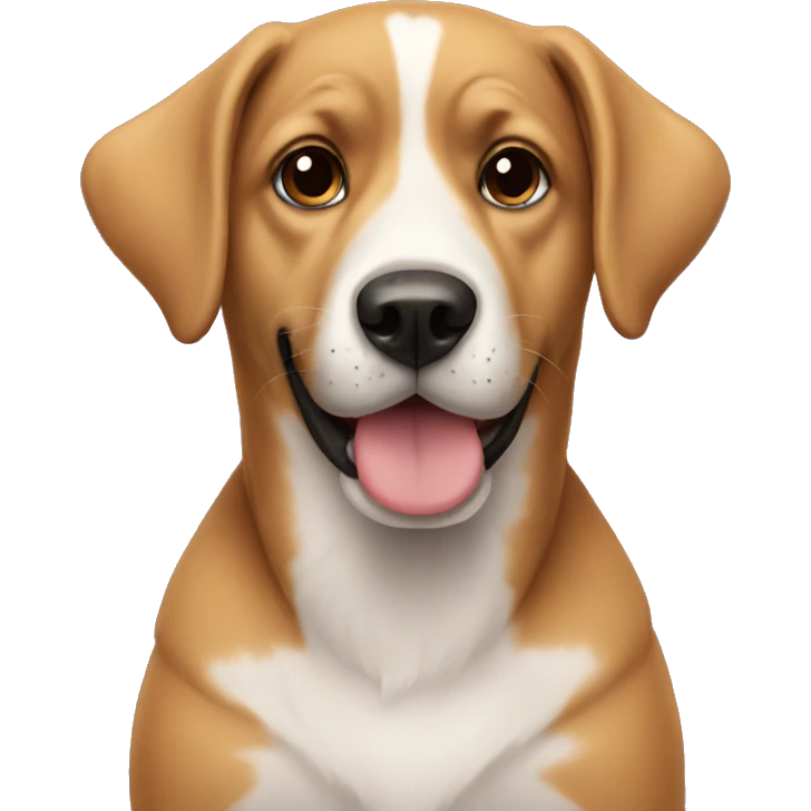Love, dog  emoji