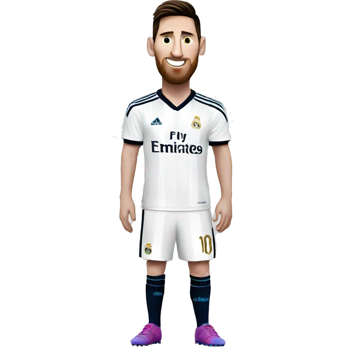Messi Real Madrid  emoji
