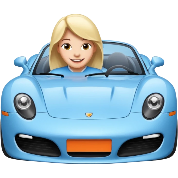 sally carrera from cars movie emoji