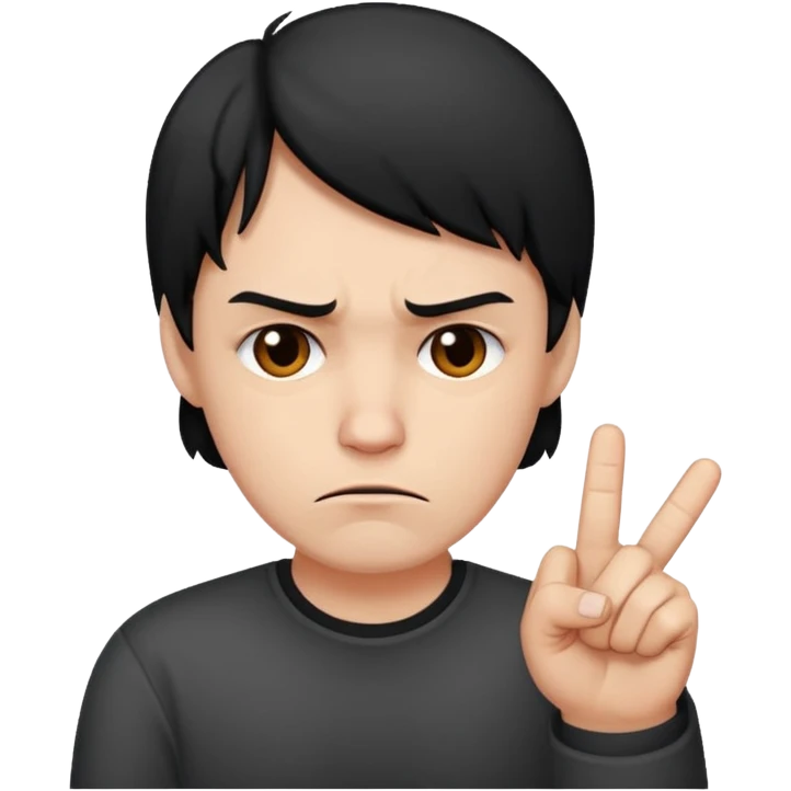 🖕😒🖕 emoji