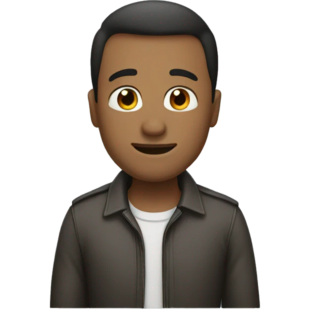 Men saying bye emoji