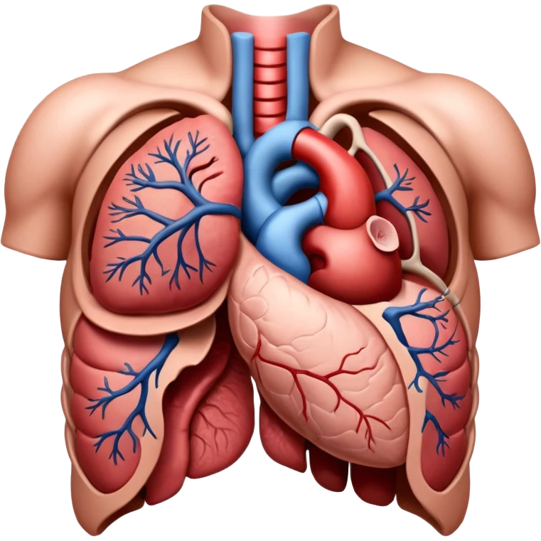 1.2 Torso & Organs 🫀 🫁 🍖 emoji