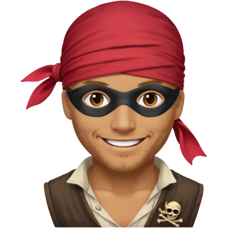 pirate with a blindfold emoji