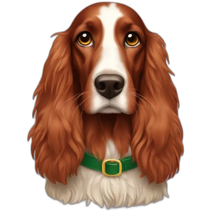 Irish setter emoji