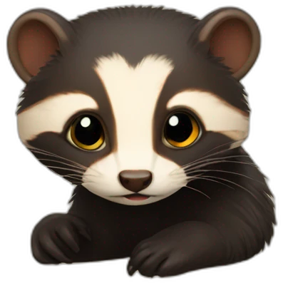 Polecat emoji