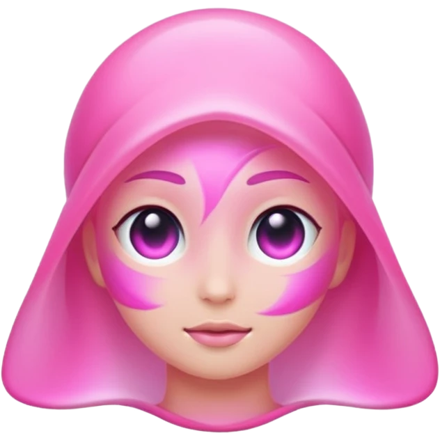 aesthetic aura pink emoji emoji