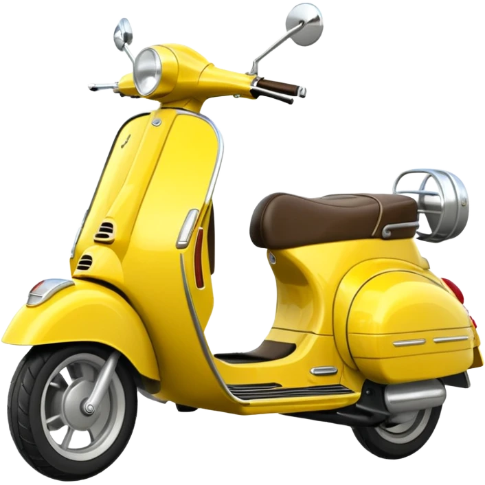 Vespa jaune citron emoji