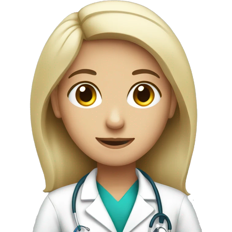 Medical office staff emoji