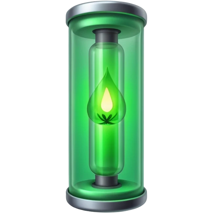 Uranium like inside a tube that we see on tiktok emoji